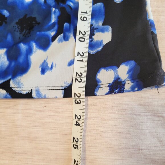 Floral Bohemian Blouse, Sleeveless Top, Size M - Picture 4 of 5